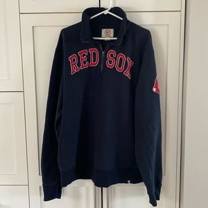 47 Brand MLB Quarter Zip Sweater - Boston Red Sox